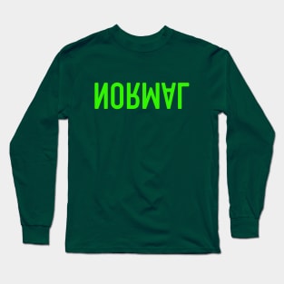 Normal - Green Long Sleeve T-Shirt